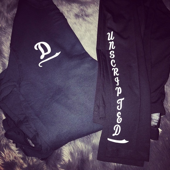 95%cotton-5% spandex Leggings & cotton sweatshirt - Picture 3 of 3